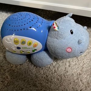 Baby V-tech talking hippo toy.